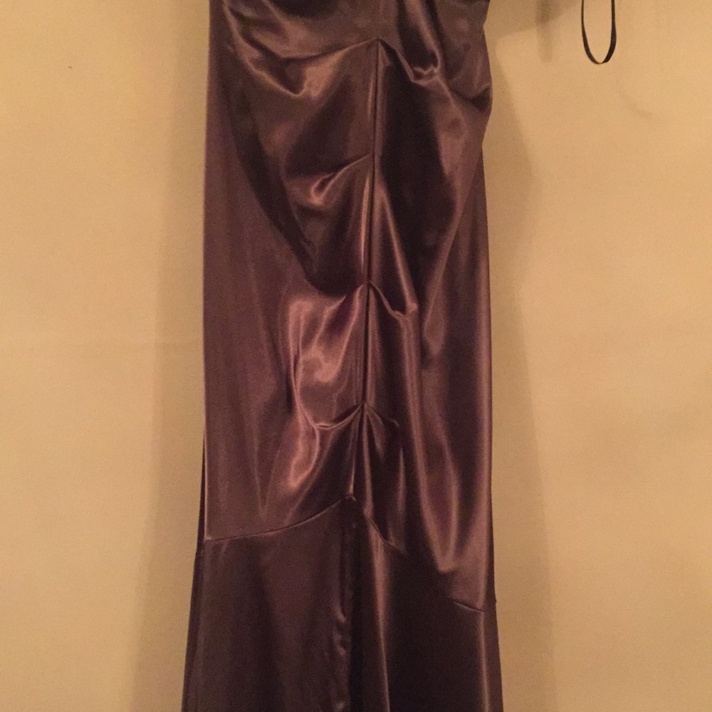 Xscape Beautiful Brown Evening Gown Size 12 - Picture 3 of 8